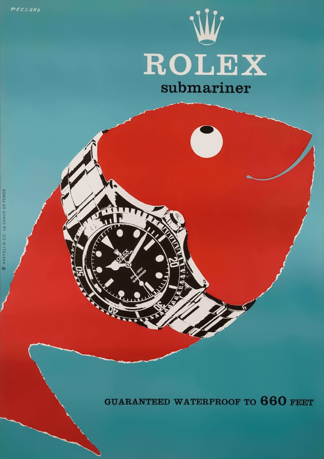 ROLEX AFFICHE VINTAGE ADVERTISING POSTER HQ
