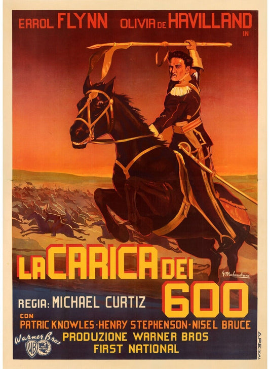 LA CHARGE DE LA BRIGADE LEGERE, CURTIZ 1936 MOVIE POSTER HQ
