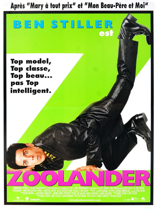 ZOOLANDER, 2001 repro affiche de cinema et sur toile, HQ