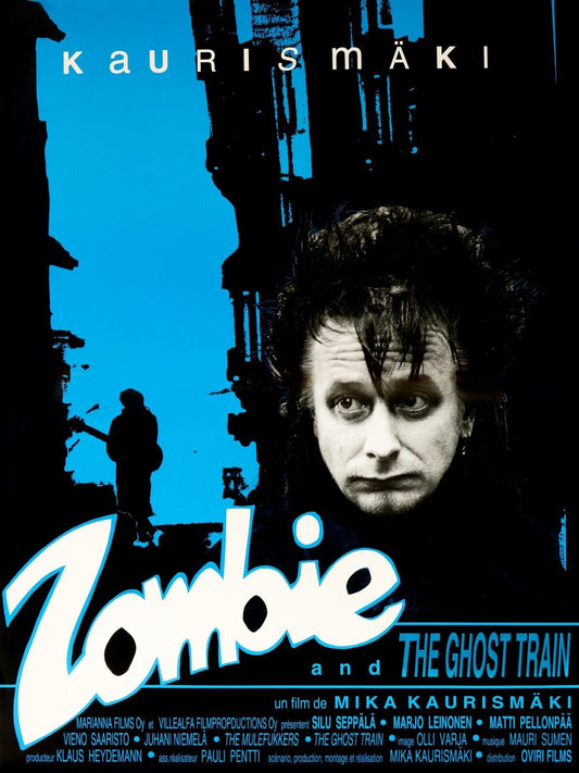 ZOMBIE AND THE GHOST TRAIN, Repro Affiche de Cinéma, HQ, Kauris Maki