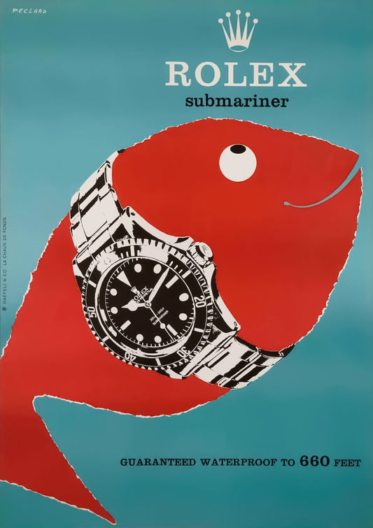 ROLEX AFFICHE VINTAGE ADVERTISING POSTER HQ